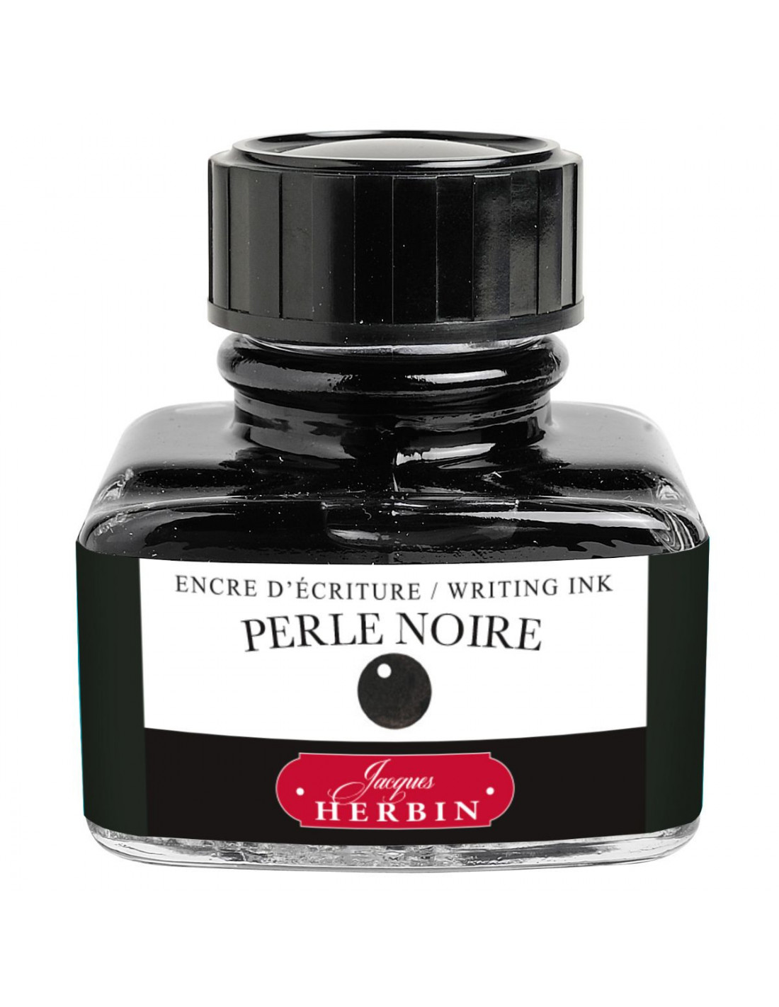 Jacques Herbin Ink - Perle Noire - Black Pearl - Bottle 30ml