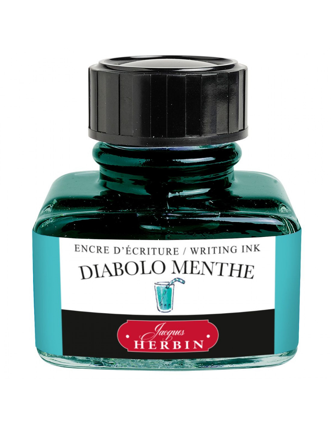 Encre Jacques Herbin - Diabolo Menthe - Flacon 30ml