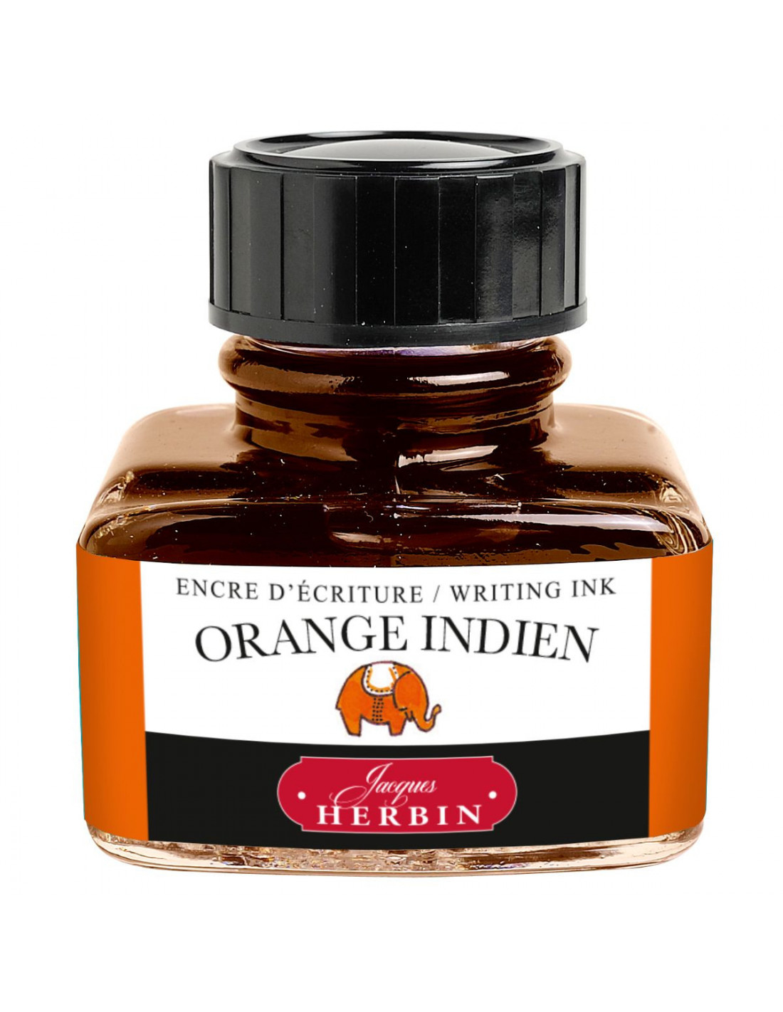 Encre Jacques Herbin - Orange Indien - Flacon 30ml