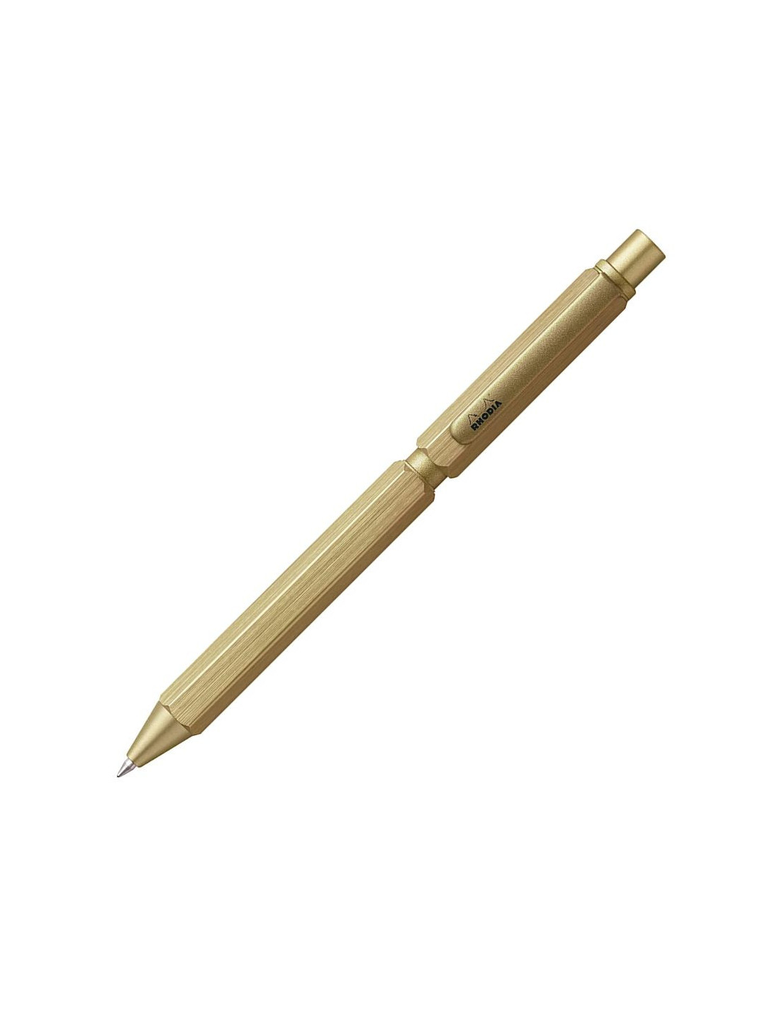 Rhodia scRipt Multipen 3in1 - 2 colors ballpoint pen and 0.5mm mechanical pencil - Gold