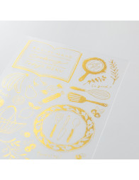 Stickers Midori Foil Transfer - Cuisine - Midori