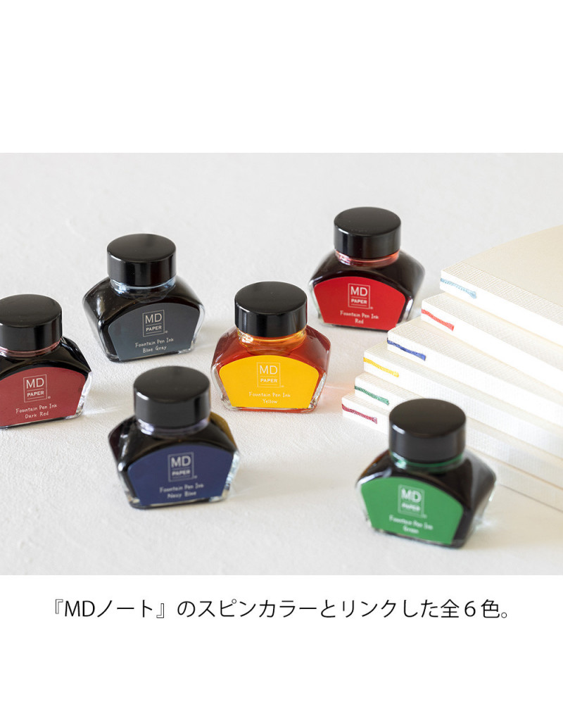 LIMITED EDITION] Midori MD Bottled Ink 30ml - Blue Gray