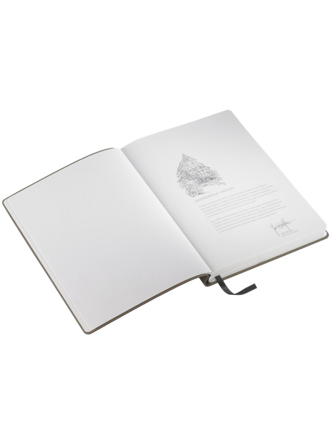 Carnet A5 Manuscript Notebook - Noir - Hahnemühle