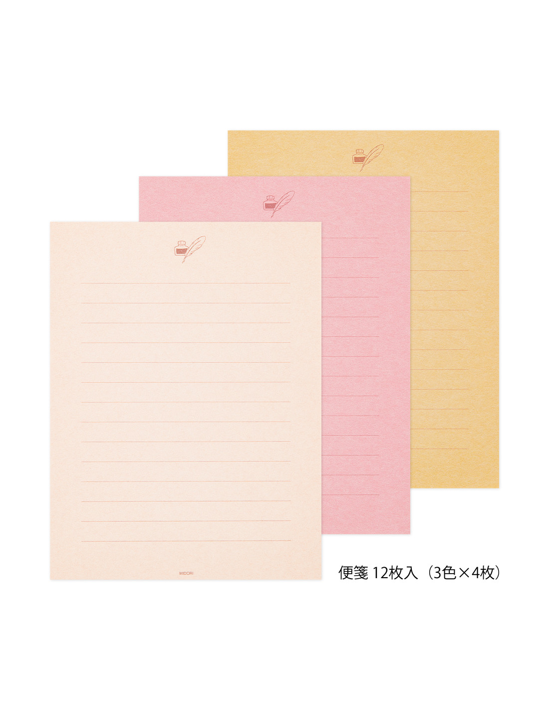 Papier Lettre & Enveloppe Birds - Papier Japonais