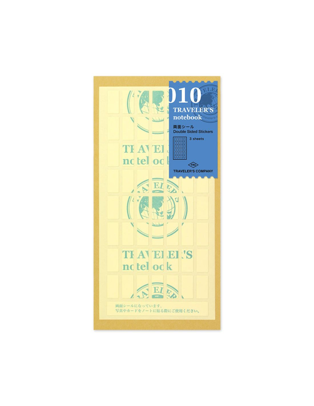 Refill 010 Double-sided stickers - TRAVELER'S notebook