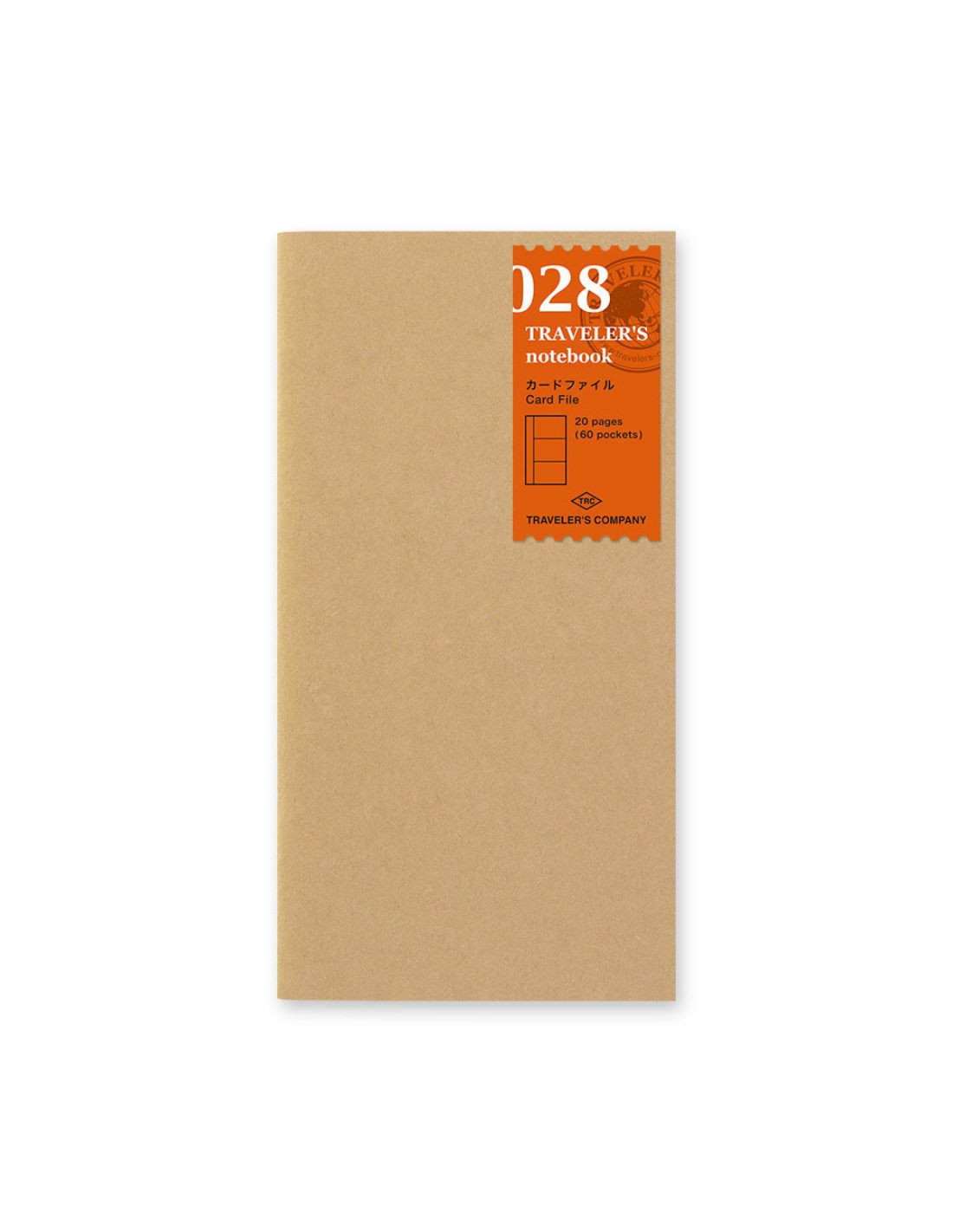 Refill 028 Card File - TRAVELER'S notebook