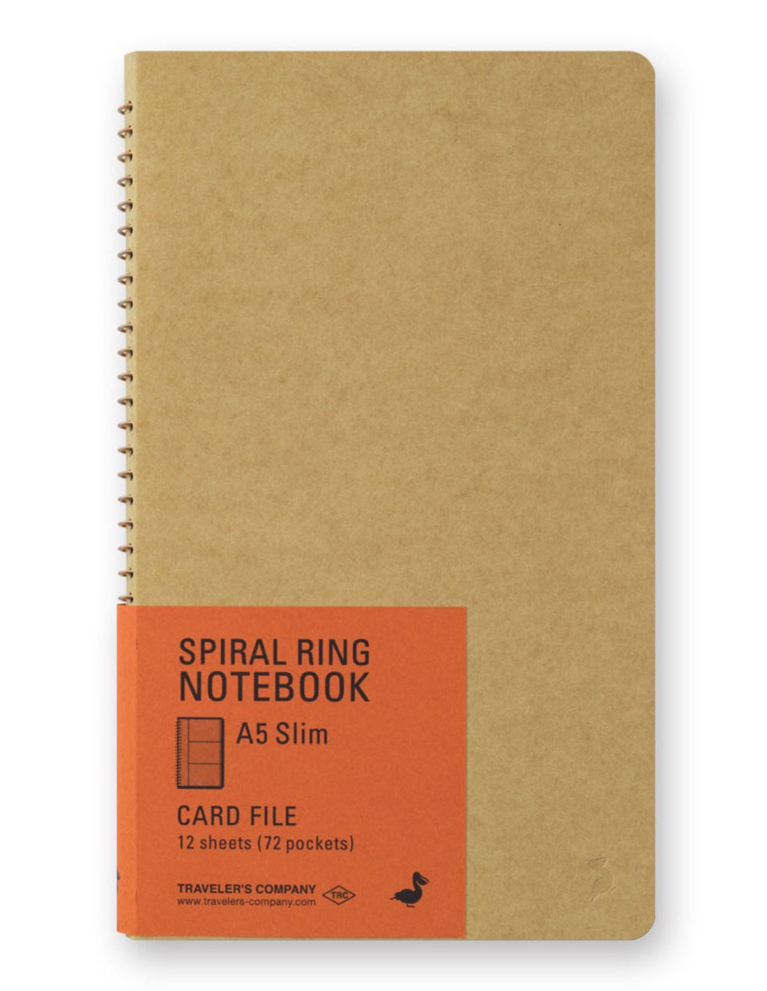 Carnet à photos A5 Slim - Spiral Ring Notebook - Traveler's Company