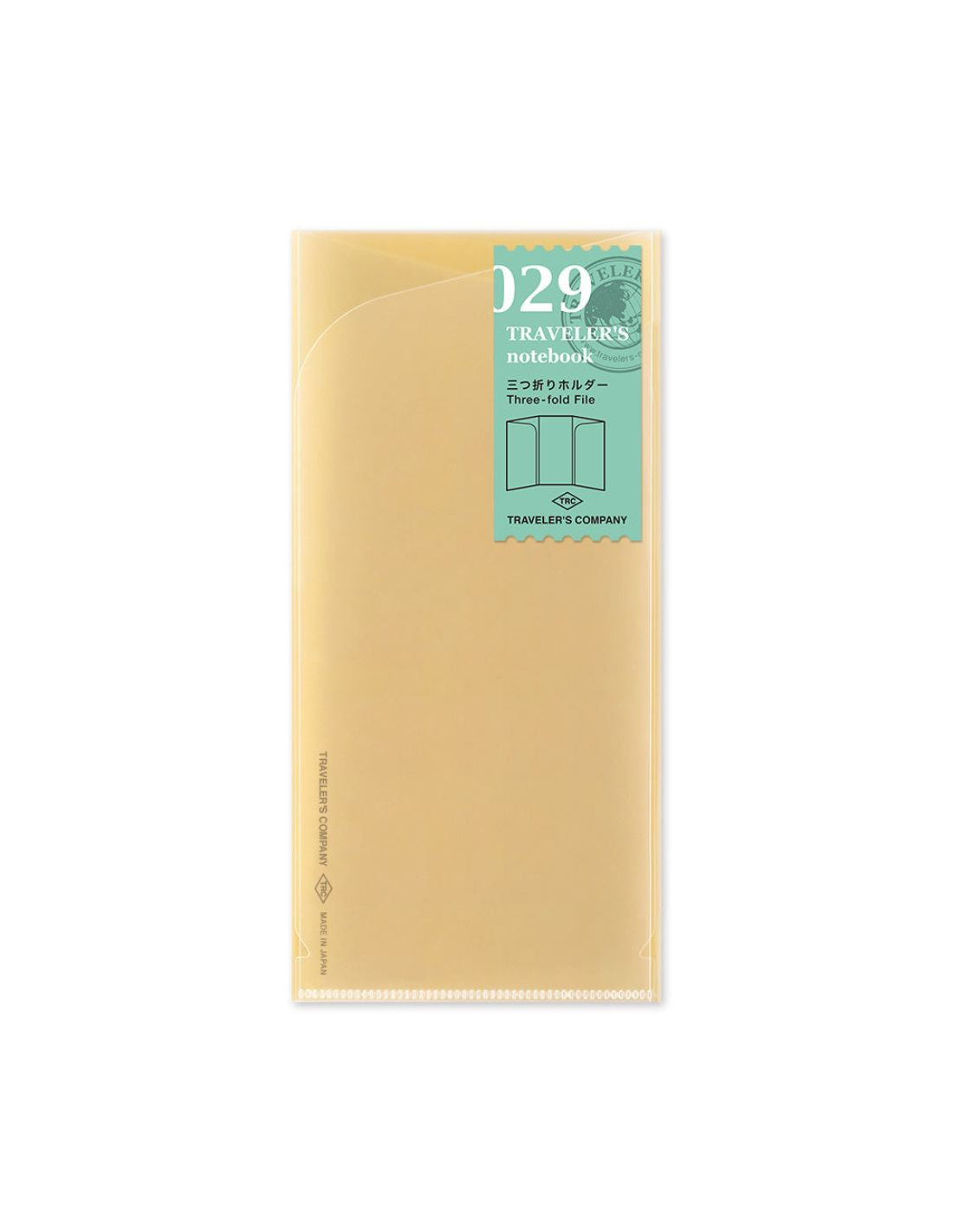 Refill 029 Three-fold File - TRAVELER'S notebook