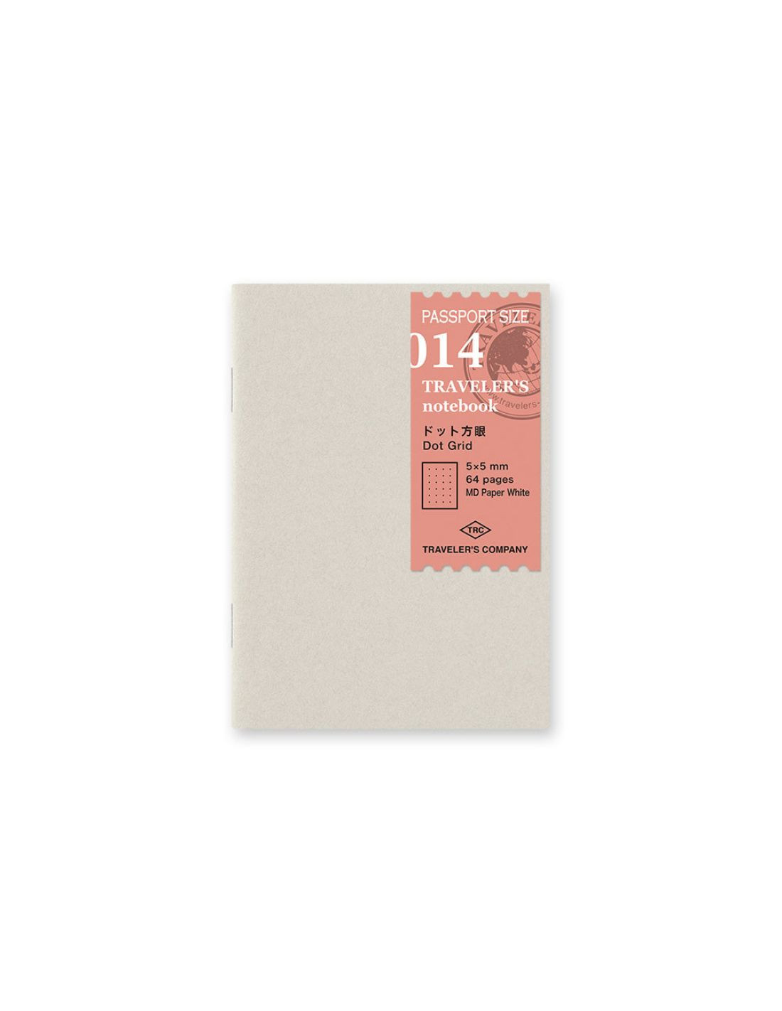 Recharge 014 - Carnet dot - Passport size - TRAVELER'S notebook