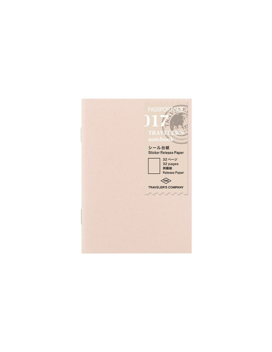 Recharge 017 - Carnet à Stickers - Passport Size - TRAVELER'S notebook