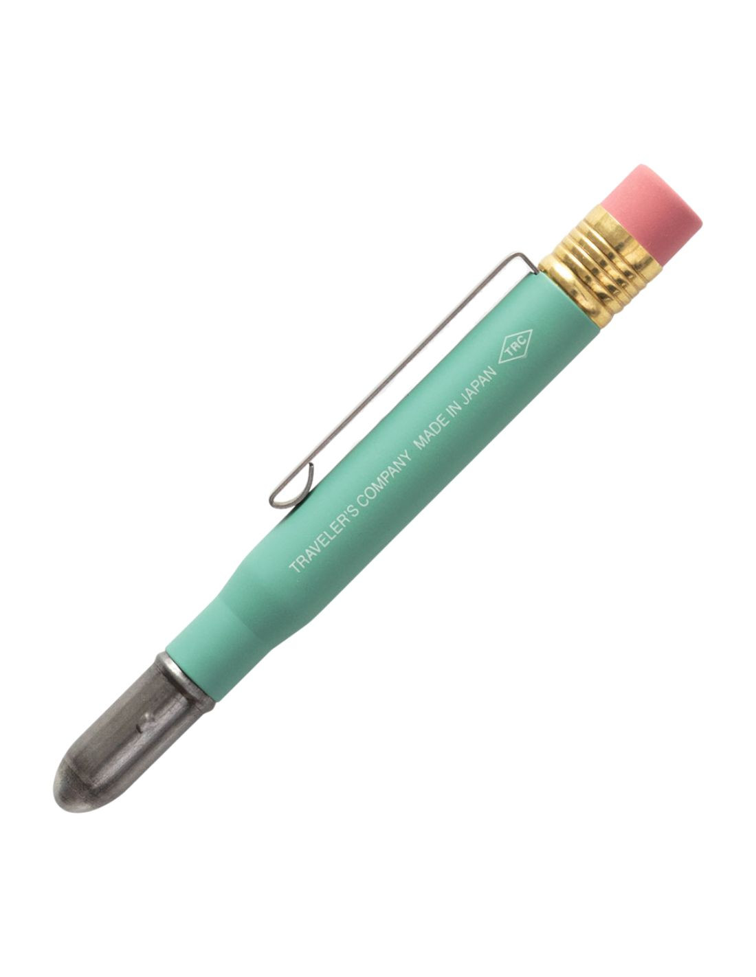 Brass Pencil - TRC BRASS Limited Color Factory Green - Traveler's Company