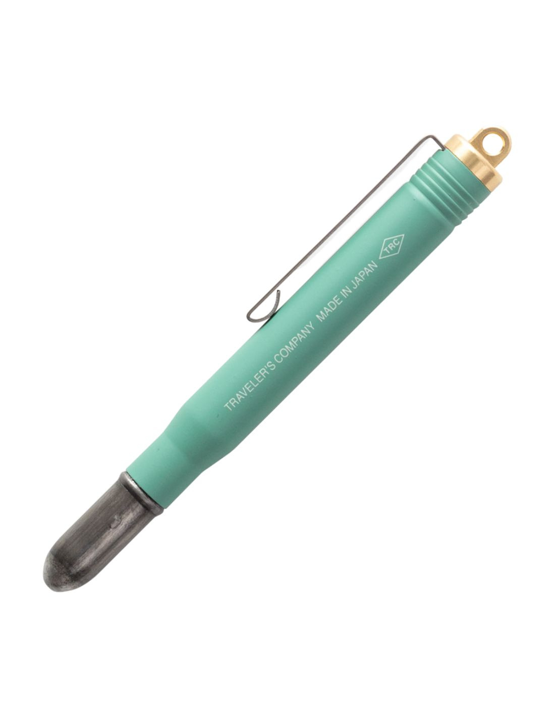 Brass Ballpoint Pen - TRC BRASS Limited Color Factory Green - Traveler's Company