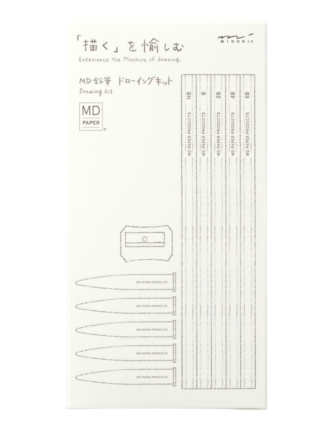 Kit pour le dessin au crayon - Midori