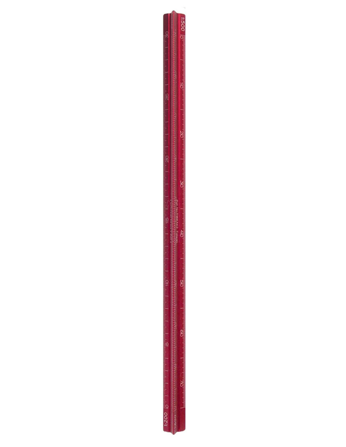 Aluminium ruler 15cm - Red - Tools To Liveby