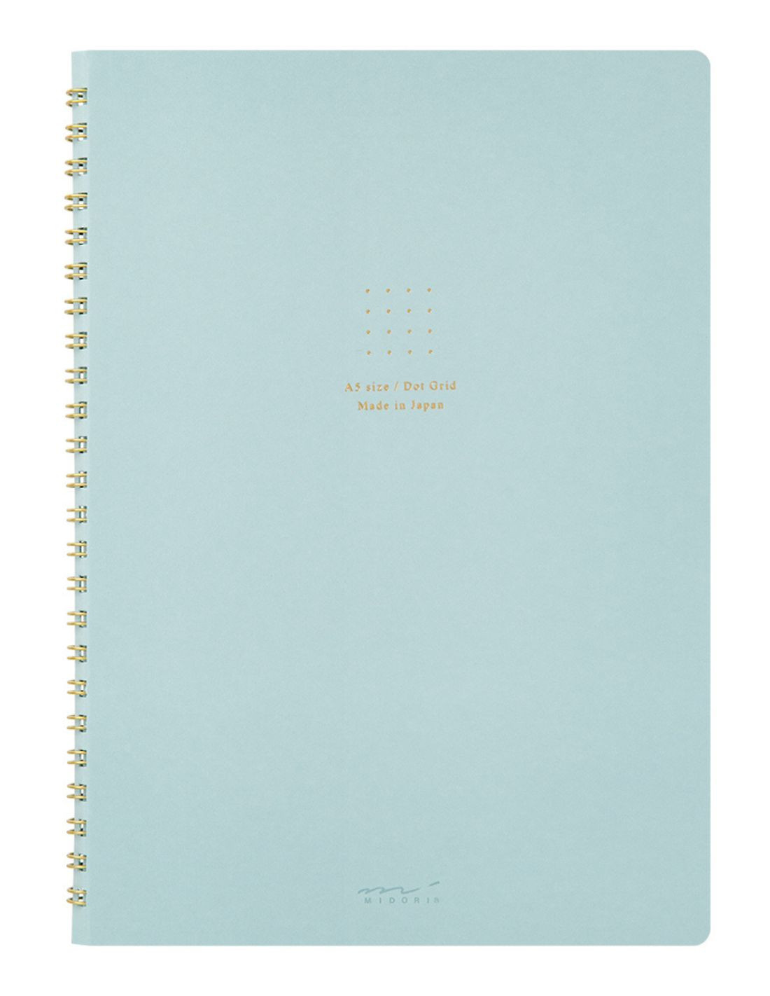 Carnet de notes à Spirale avec élastique A5 Turquoise - Time for paper -  Marks-store