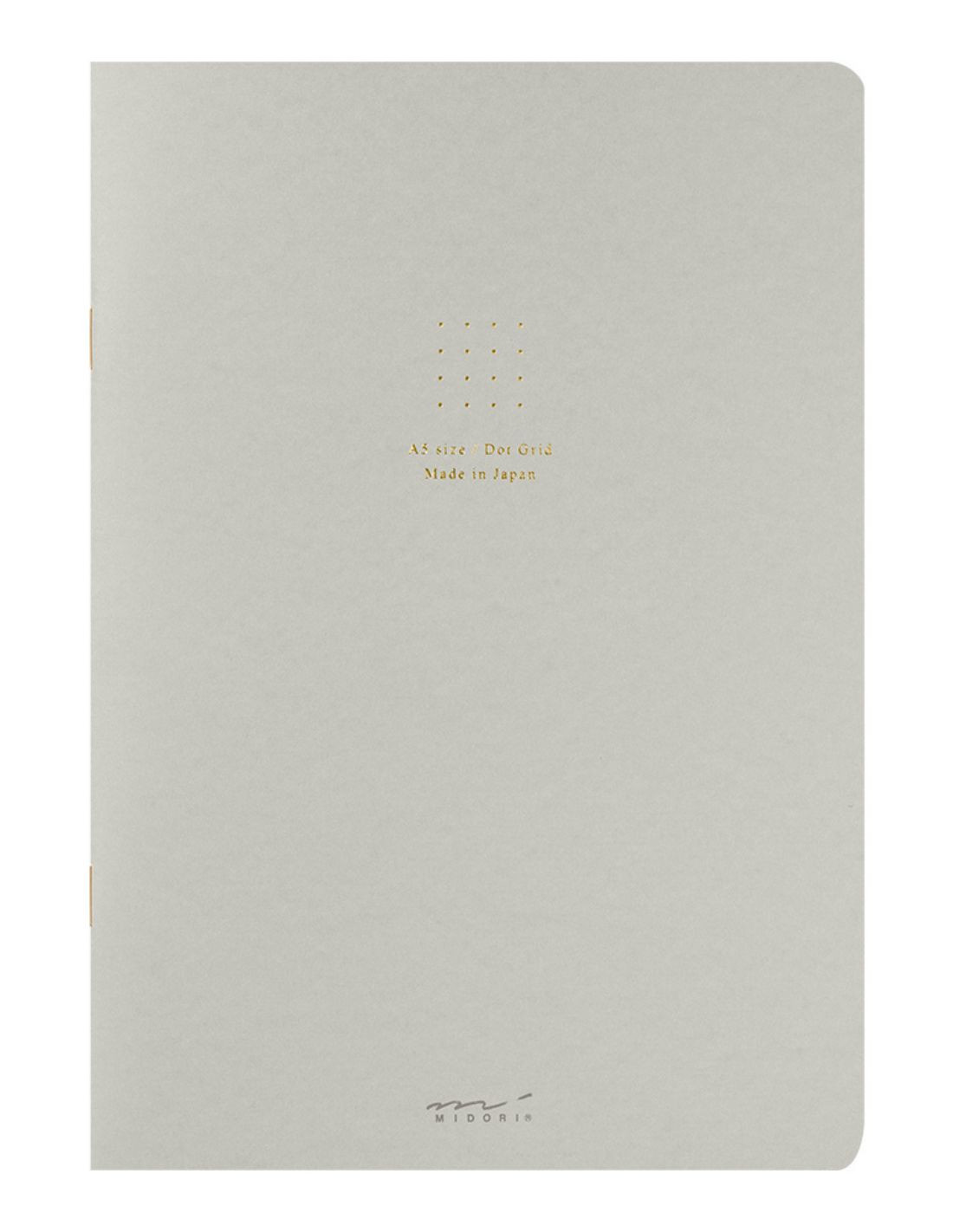 Midori Notebook A5 Color Dot - Grey