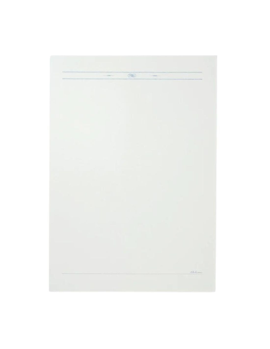Kakimori Letter Paper Set - Shinkyokushi Paper Unlined