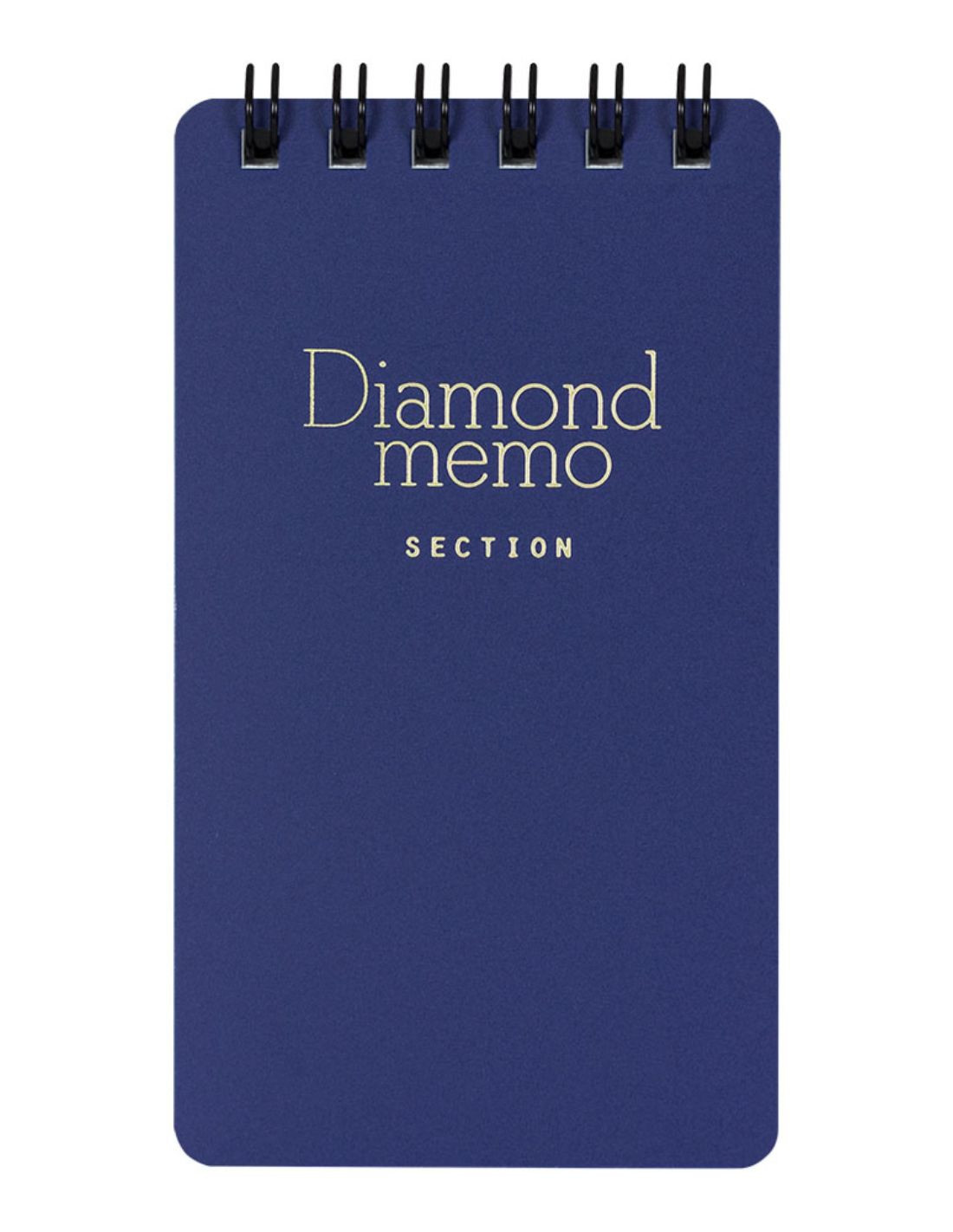 Midori Diamond Memo [S] Spiral Ring Notebook Blue