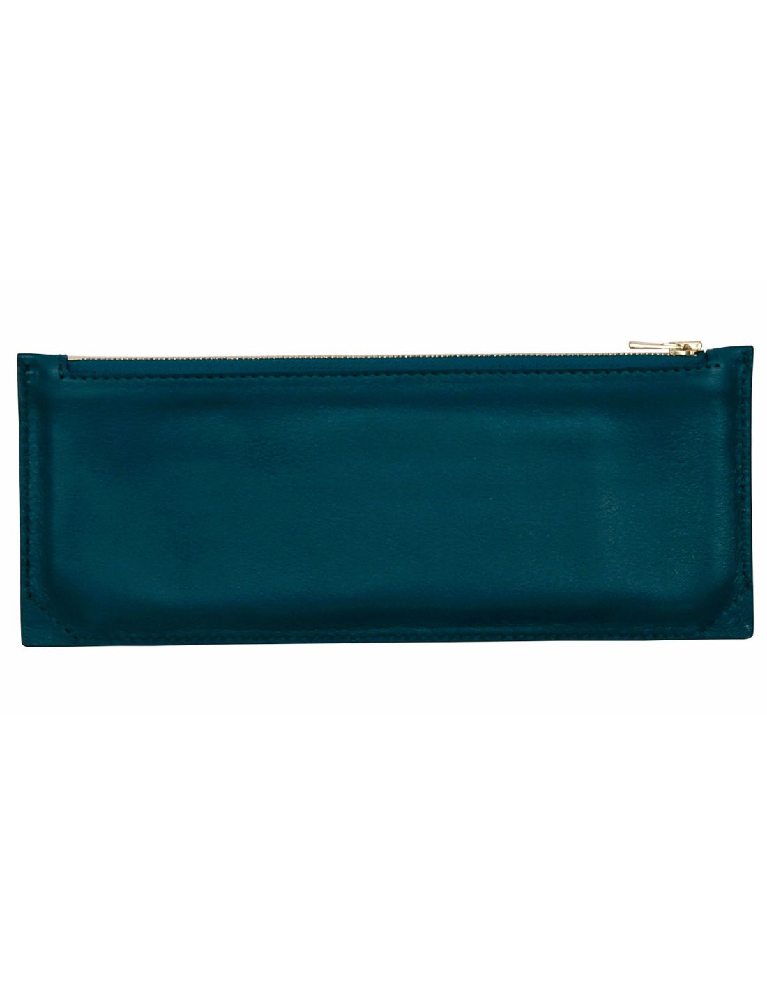 Leather Pencase - Large - Emerald - Jacques Herbin