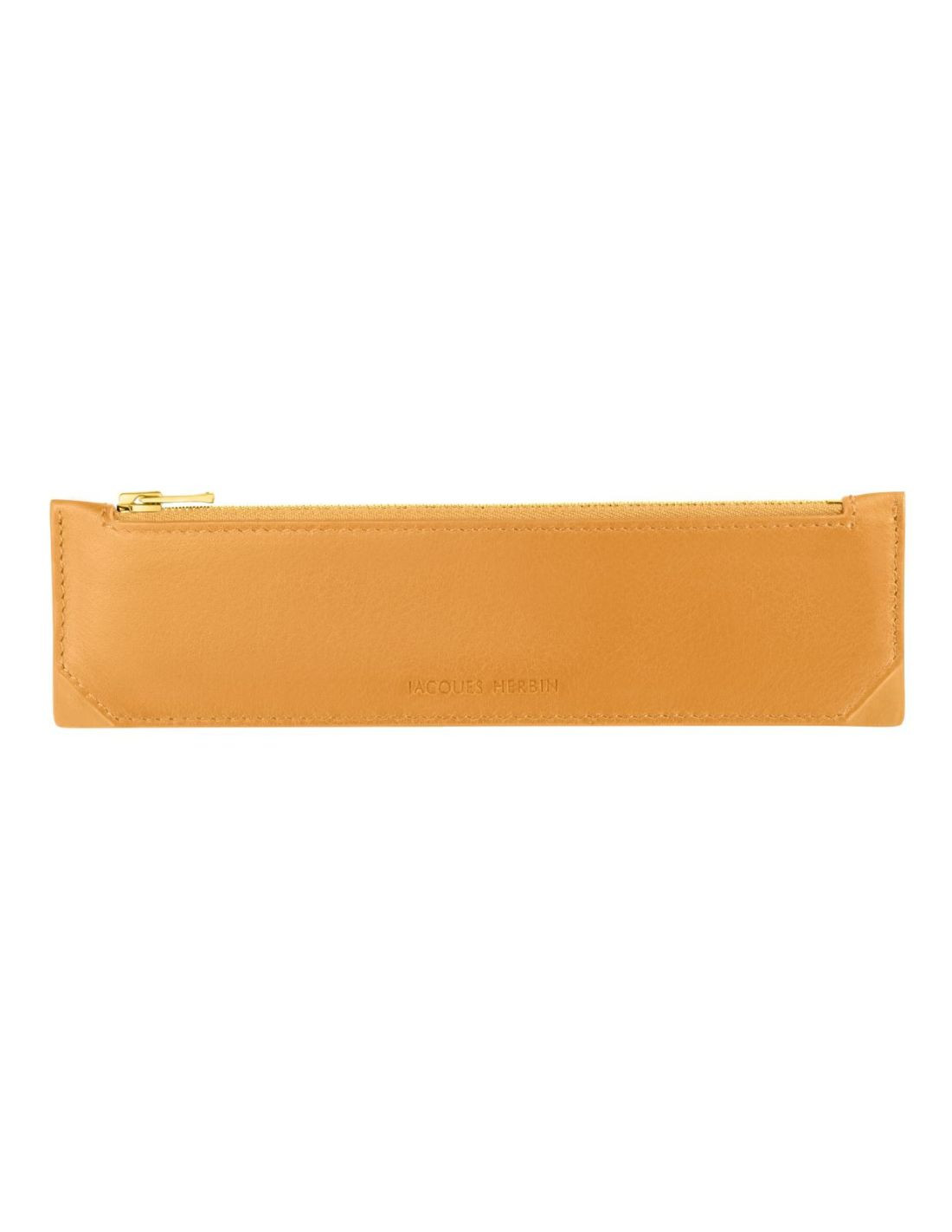Leather Pencase - Small - Amber - Jacques Herbin