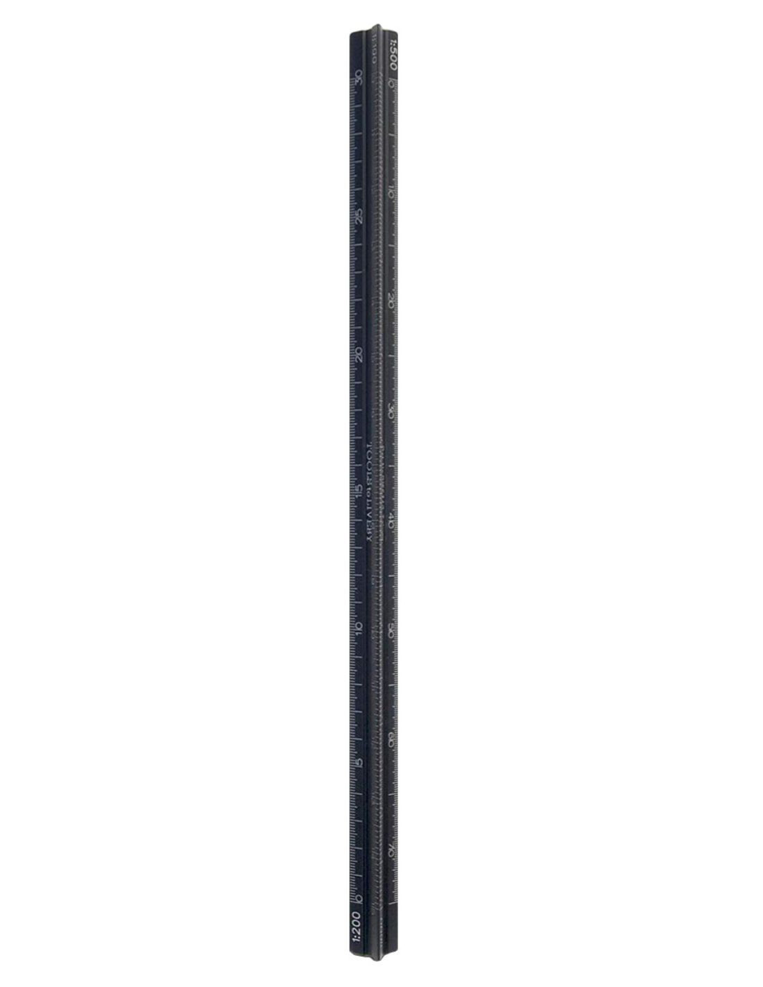 Aluminium ruler 15cm - Black - Tools To Liveby