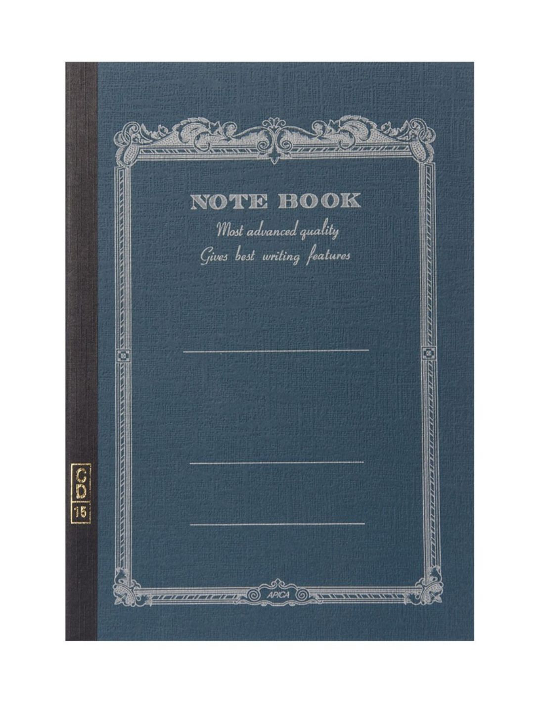 Notebook CD Notebook - B5 Navy Blue - ruled - Apica