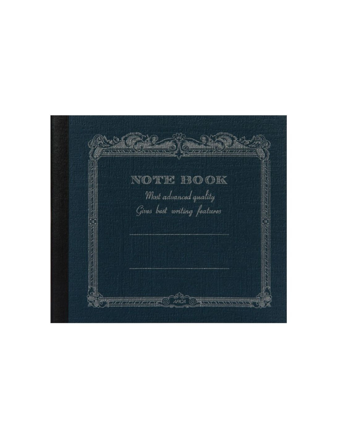 Notebook CD Notebook - Navy Blue Square - ruled - Apica