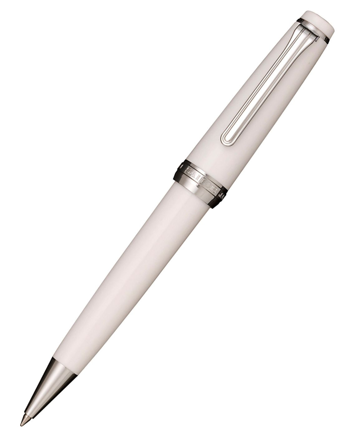 Sailor Professional Gear Slim Ballpoint Pen - White