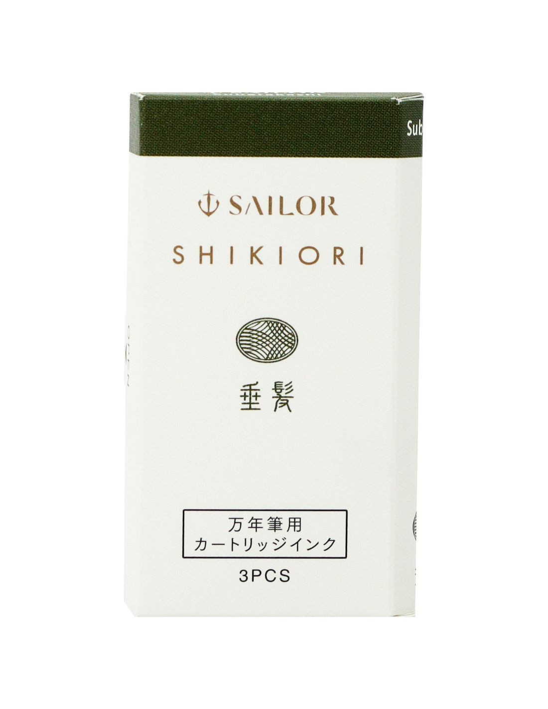 Shikiori Japanese Fairy Tales Ink - Suberakashi (Princess’ Headdress) - 3 Cartridges - Sailor