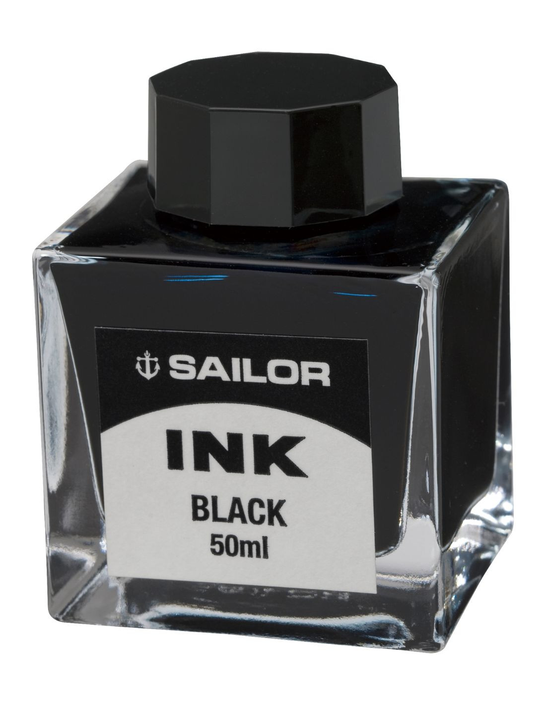 Jentle Dye based Ink - Black - 50ml bottle - Sailor