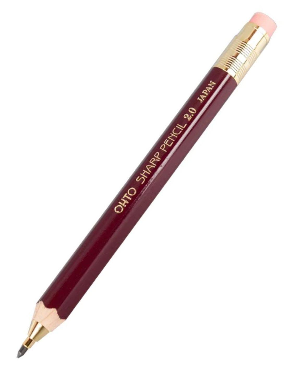 Mechanical Pencil 2.0 - Burgundy - OHTO