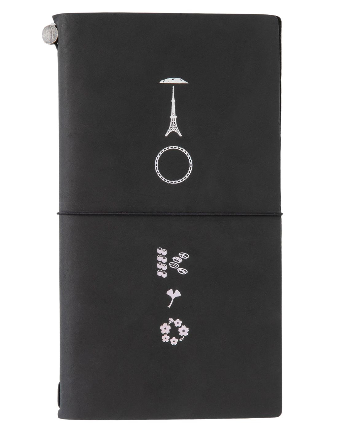 TRAVELER'S notebook TOKYO EDITION Regular Size Black Papeterie Makkura