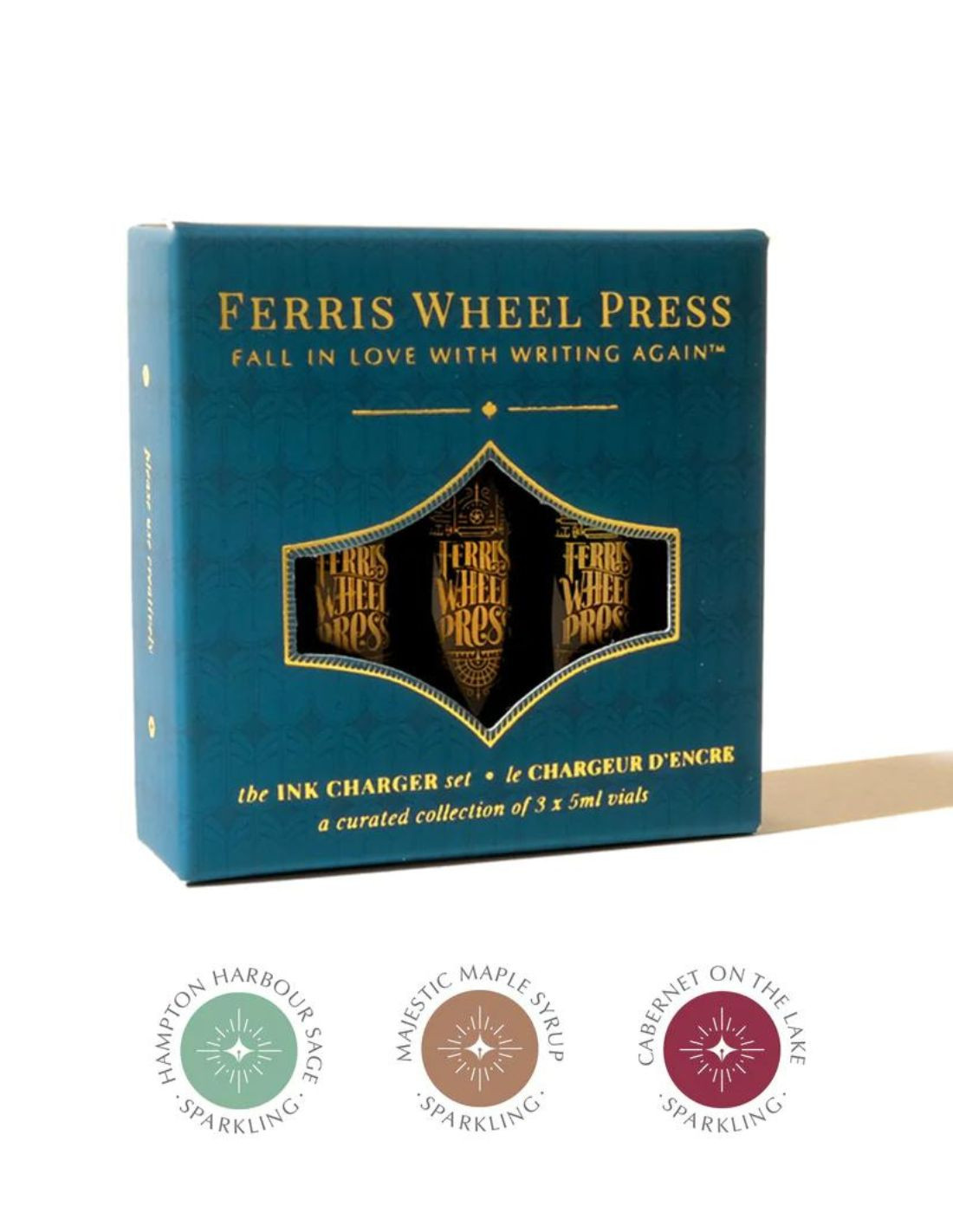 Ferris Wheel Press Ink Charger Set - The Woven Warmth Collection Papeterie Makkura
