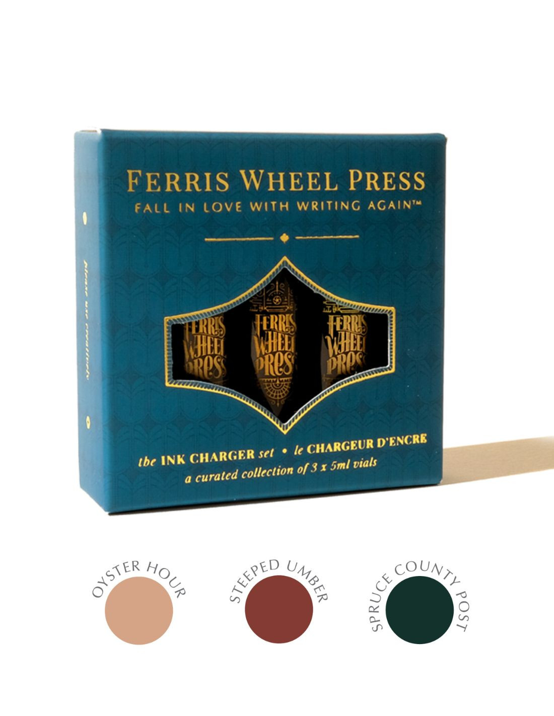 Trio d'encres Ferris Wheel Press - The Finer Things Collection|Papeterie Makkura