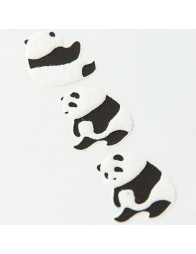 Lot de papier à lettre + enveloppes + stickers - Panda - Midori