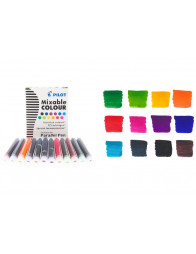 12 cartouches d'encre pour Parallel Pen - 12 couleurs - Pilot