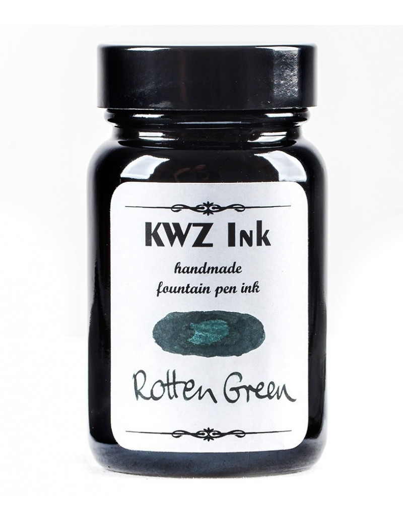 Encre artisanale 60ml - Rotten Green n°4209 - KWZ ink