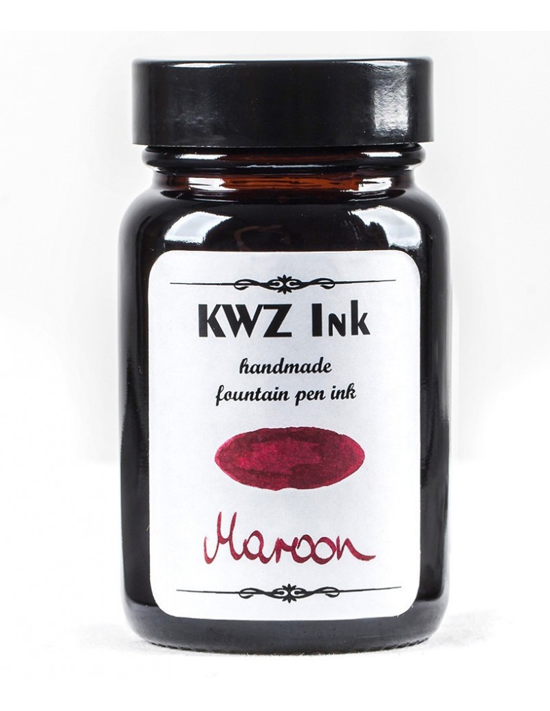Encre artisanale 60ml - Maroon n°4401 - KWZ ink