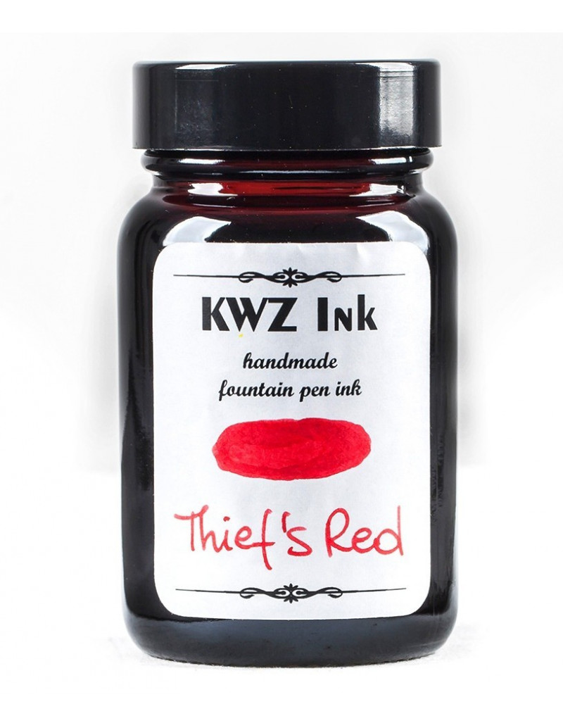 Encre artisanale 60ml - Thief's Red n°4402 - KWZ ink