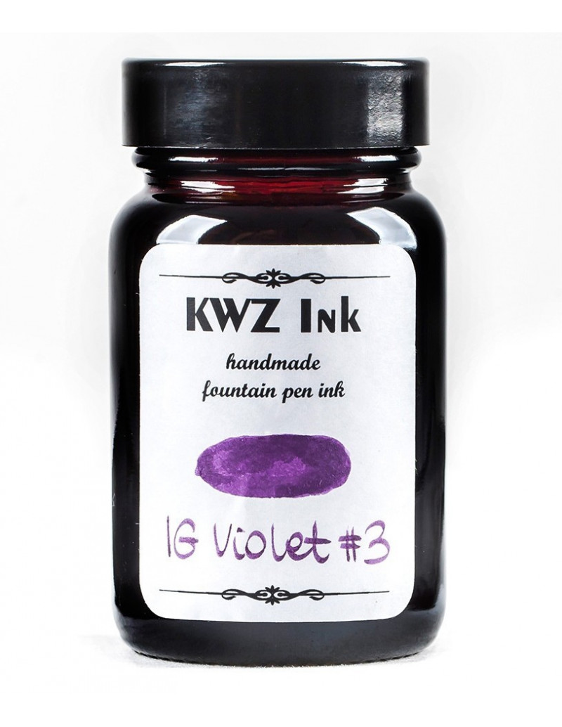 Encre artisanale métallo-gallique 60ml - IG Violet N3 - KWZ ink