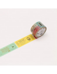 Washi - Tickets - Prédécoupé - mt masking tape